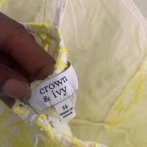 Size 14 Crown & ivy Summer dress with Pockets